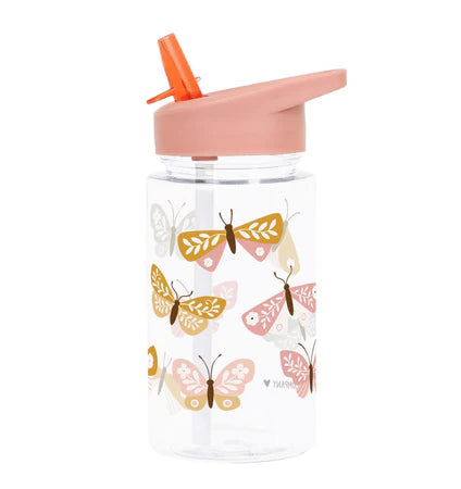 A Little Lovely Company Back to school set - Drinking bottle / 4 Snack boxes / Lunch box - Savanne