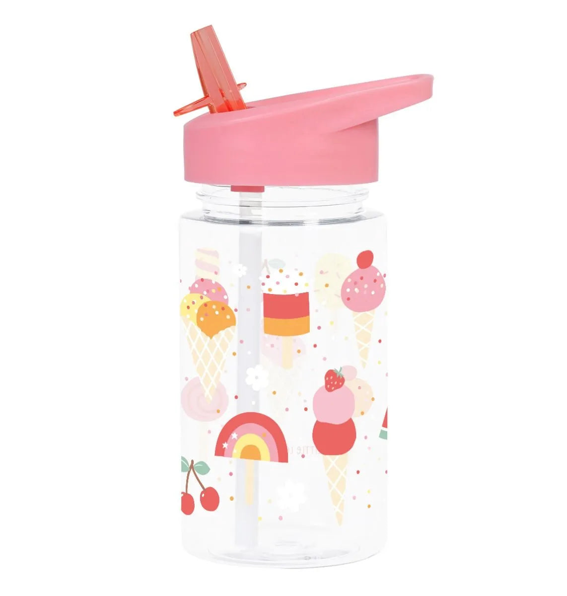 A Little Lovely Company Set rentrée scolaire - Gourde / 4 Snack boxes / Lunch box - Glace