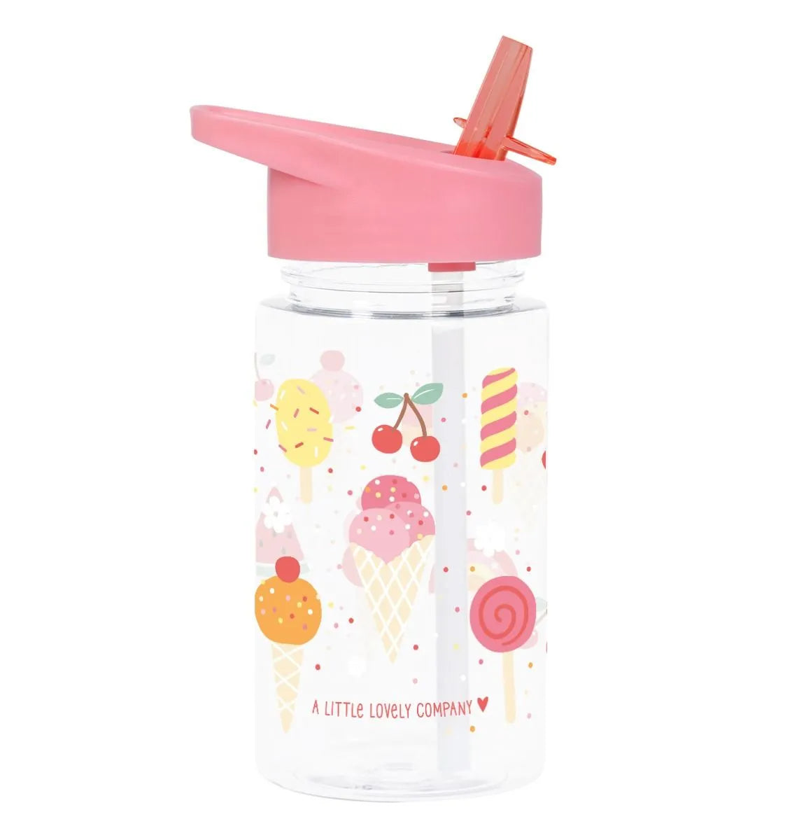 A Little Lovely Company Set rentrée scolaire - Gourde / 4 Snack boxes / Lunch box - Glace