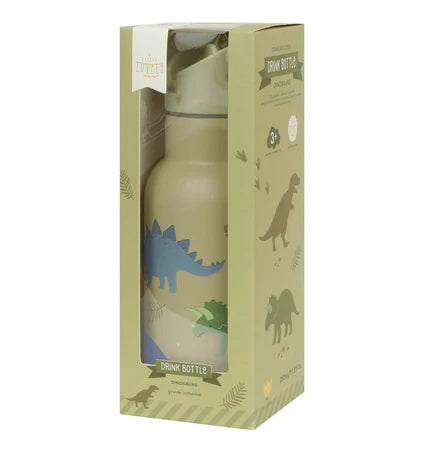 A Little Lovely Company Back to School - Drinking bottle - Dinosaurs