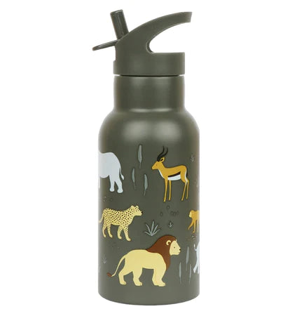 A Little Lovely Company Back to School - Drinking bottle - Dinosaurs