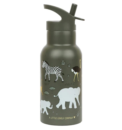 A Little Lovely Company Back to School - Drinking bottle - Dinosaurs