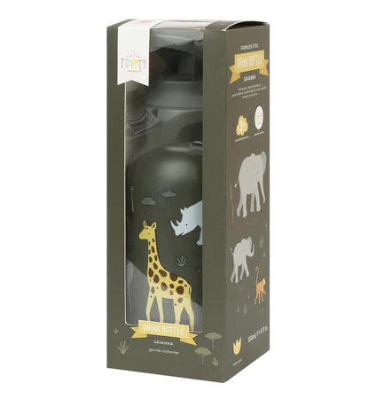 A Little Lovely Company Back to School - Drinking bottle - Dinosaurs