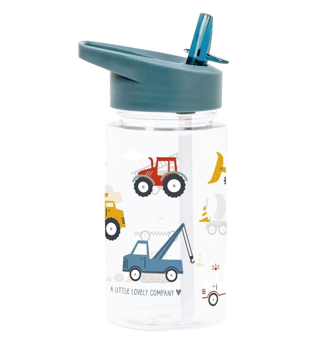 Back to school set - Drinking bottle / 4 Snack boxes / Lunch box - Vehicles - A Little lovely company