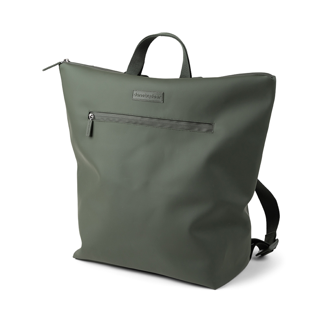 Sac de soins Done by Deer 46x40x15cm - Vert foncé