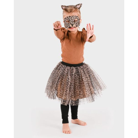 Den Goda Fen Dress-up clothes Belle - Dress with arm gloves - 110-116cm - 4-6 years - Yellow