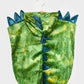 Den Goda Fen Dinosaur fancy dress costume - Mini cape with hood - 86-110cm - 1-4 years - Green