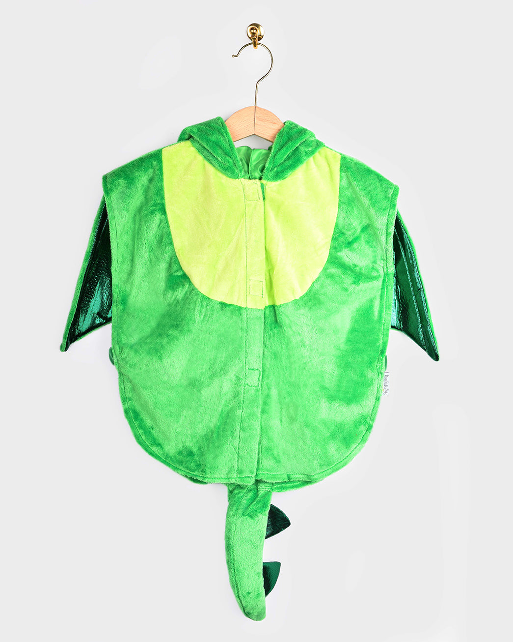 Den Goda Fen Verkleedkledij Dinosaur Mini Cape - 86-110cm - 1-4 jaar - Groen