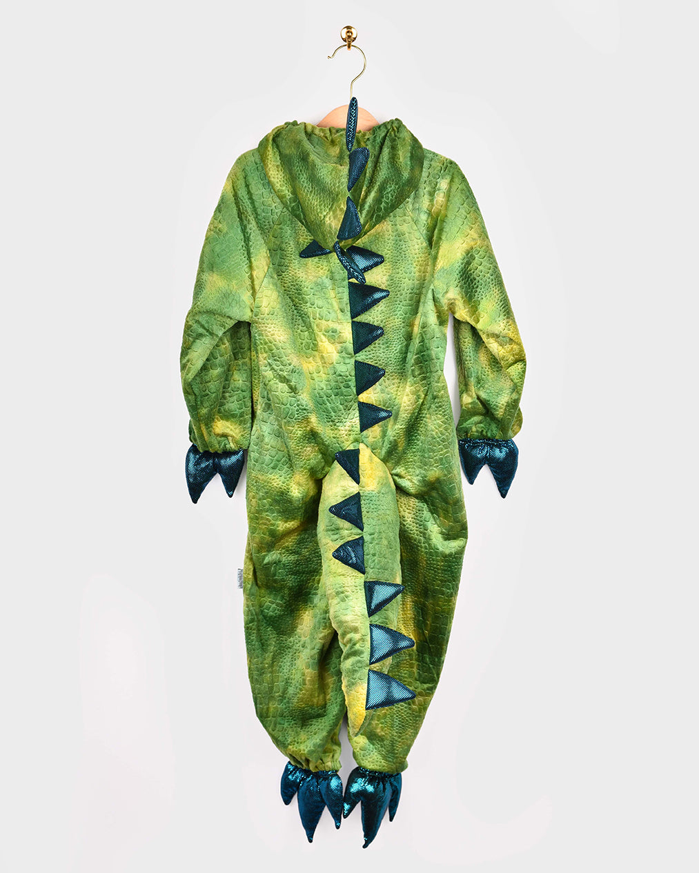 Den Goda Fen Dinosaur Dress Up Clothing - Costume - 3-4 ans - Vert