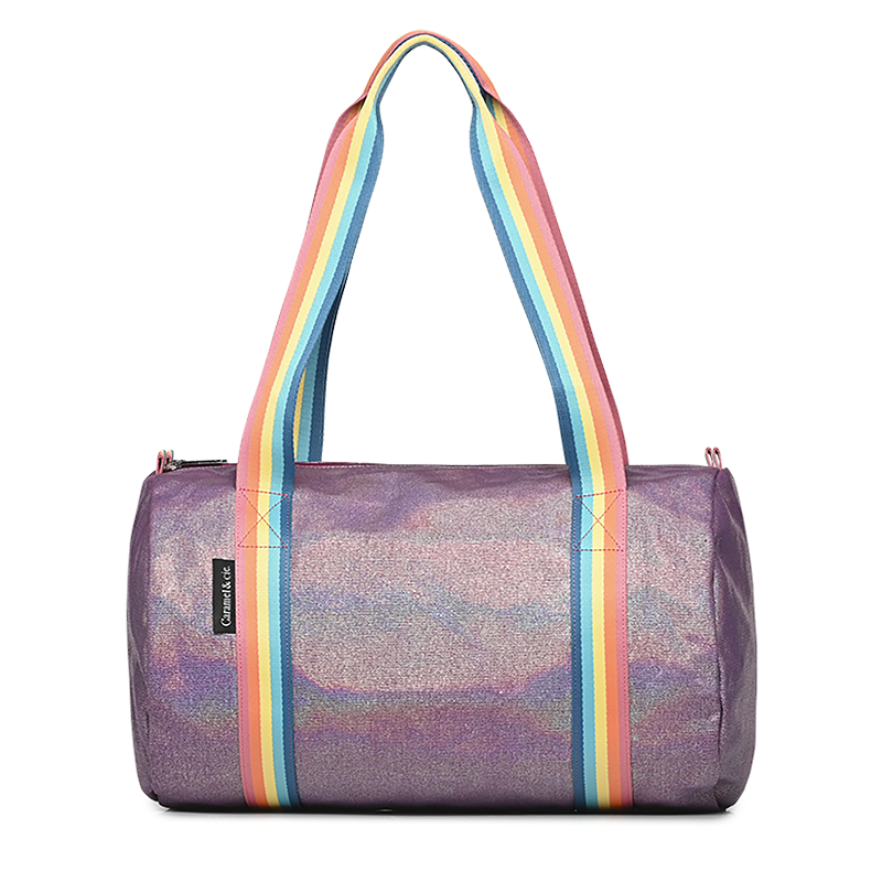 Caramel & Cie Weekendtas/Duffelbag - Purple Iridescent