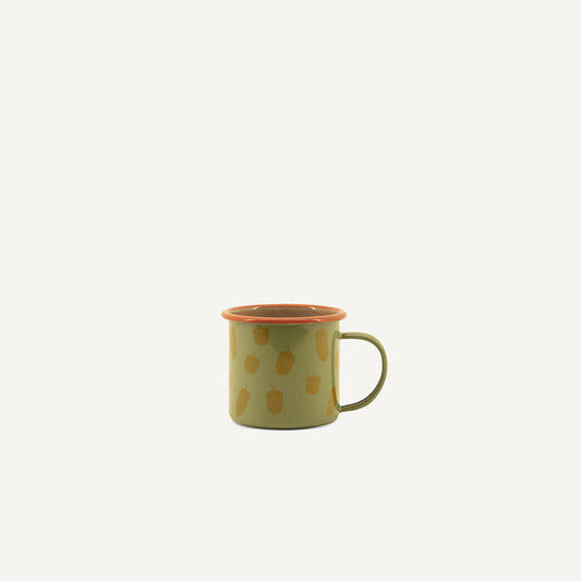 Sticky Lemon - Enamel Mug - Meadow - Card Green