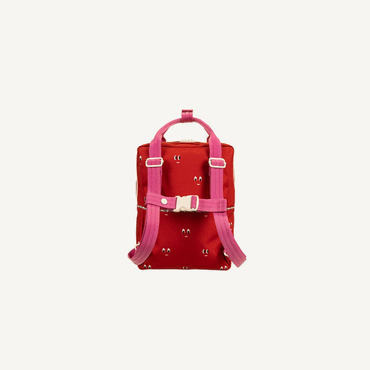 Sticky Lemon Backpack/Boekentas Small Special Edition - Better Together | Eyes | Basketball Red