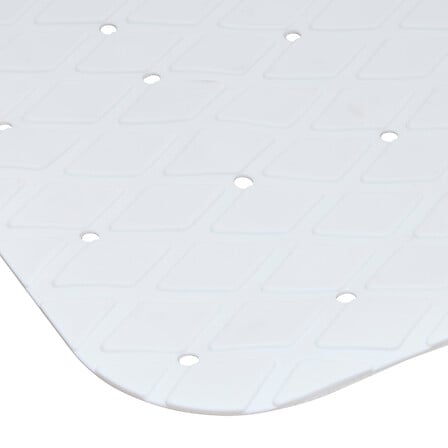 5Five PVC Badmat - 35x70cm - Antislip - Wit