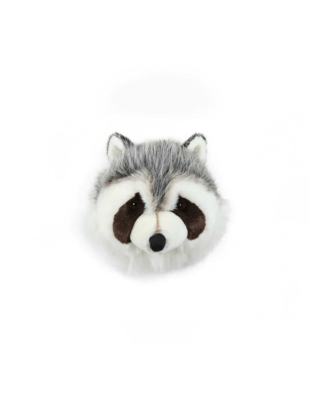 Wild &amp; Soft Josh animal head plush wall decoration - Raccoon