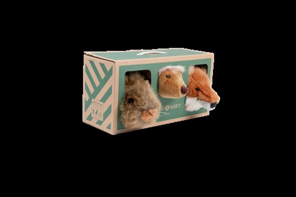 Accessoires chambre bébé Wild &amp; Soft - Mini Têtes d'Animaux - Ours