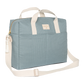 Nobodinoz Gala Sac à langer imperméable 35x27x14cm - Bleu Pierre