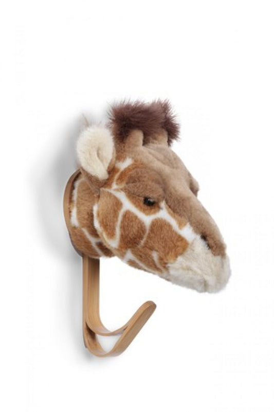 Wild &amp; Soft Portemanteau animaux en bois - Girafe