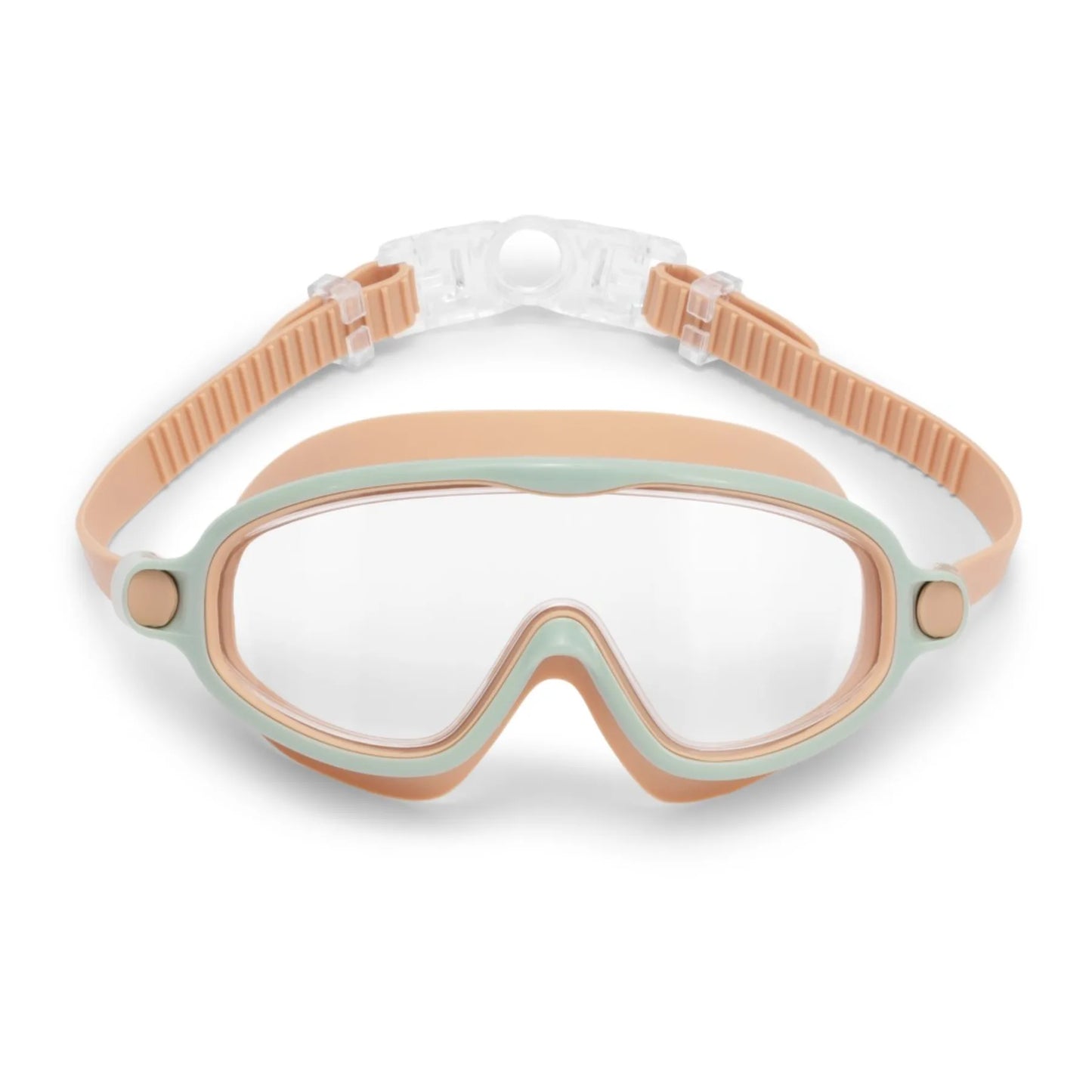 Vanilla Copenhagen Lunettes de natation/Lunettes de plongée - 3-8 ans - Chêne Aqua/Chêne Beige 