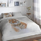 Good Morning Duvet Cover Snow Tiger - Flannel - Multi