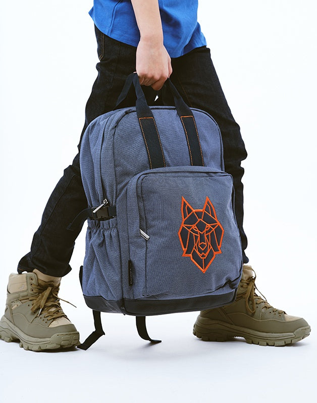 Caramel &amp; Cie Backpack Large - Wolf blue