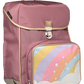 Caramel &amp; Cie Ergonomic Backpack - Arc-en-ciel Etoile - Pink