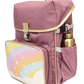 Caramel &amp; Cie Ergonomic Backpack - Arc-en-ciel Etoile - Pink