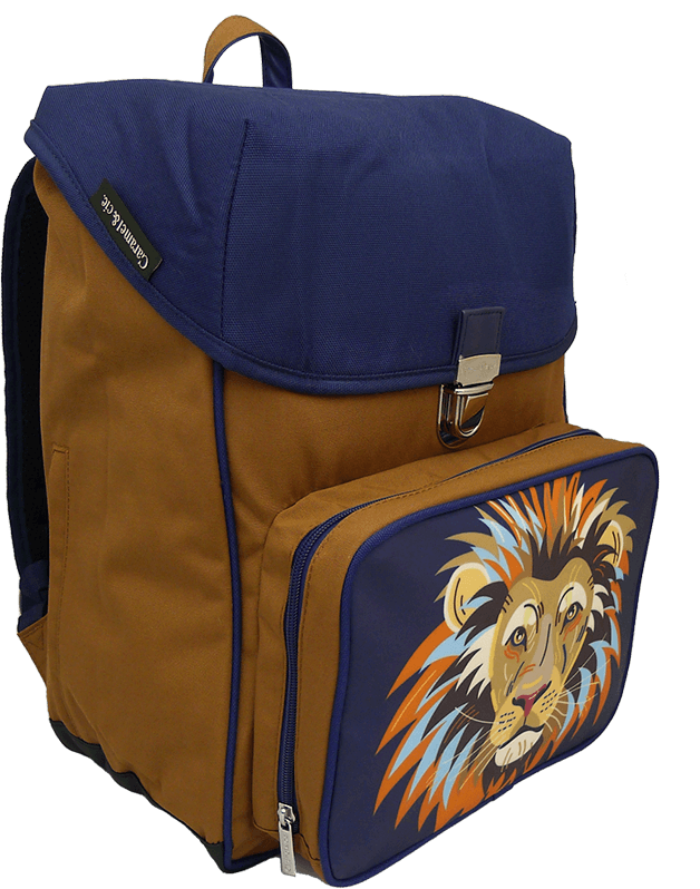 Caramel &amp; Cie Ergo Backpack Large - Simba - Ergonomic backpack