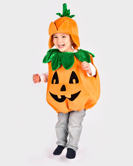 Den Goda Fen Dress Up Costume Citrouille - Costume - 98-104cm - 2-4 ans - Orange