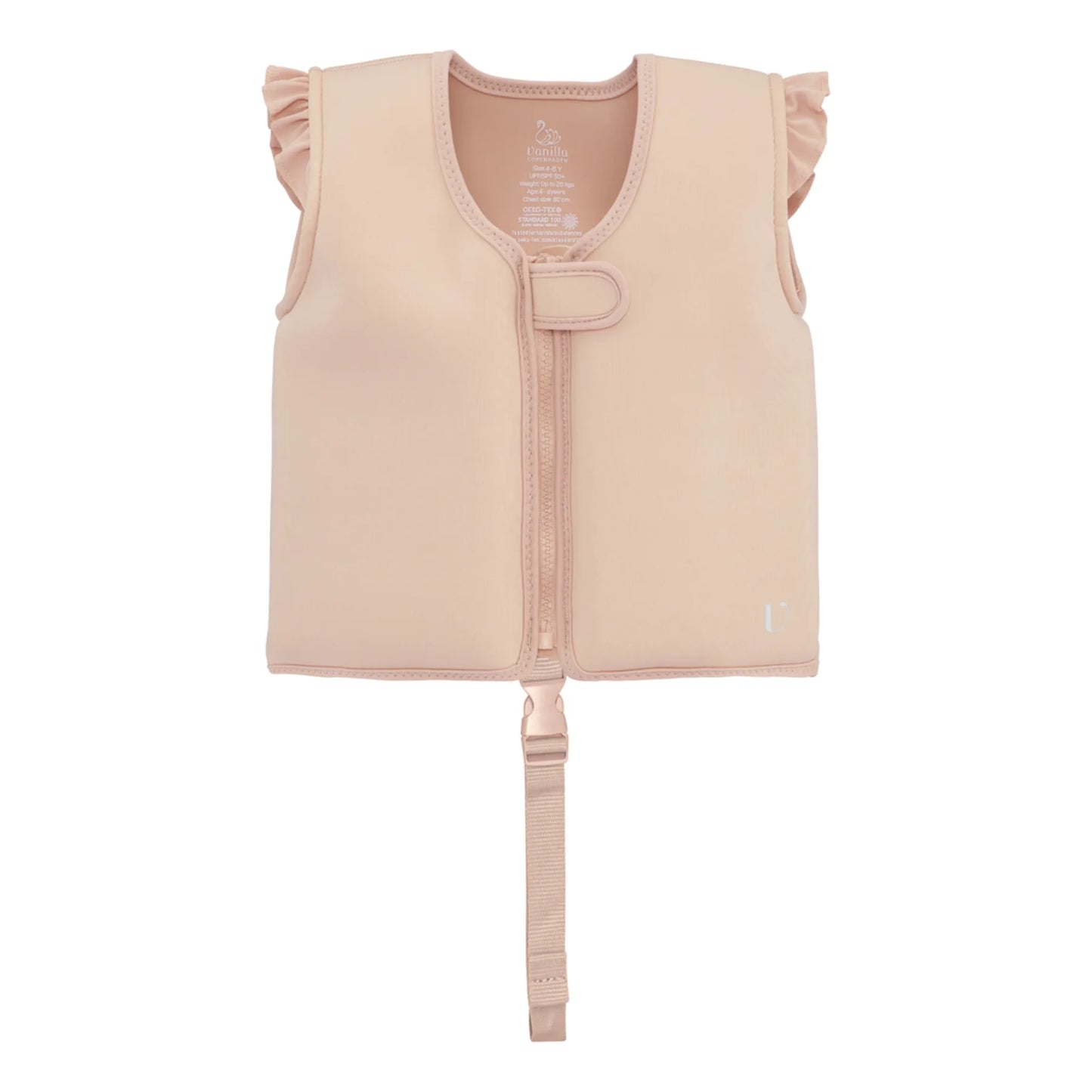 Vanilla Copenhagen Gilet de sauvetage/gilet de flottaison en néoprène – Rose anglaise 