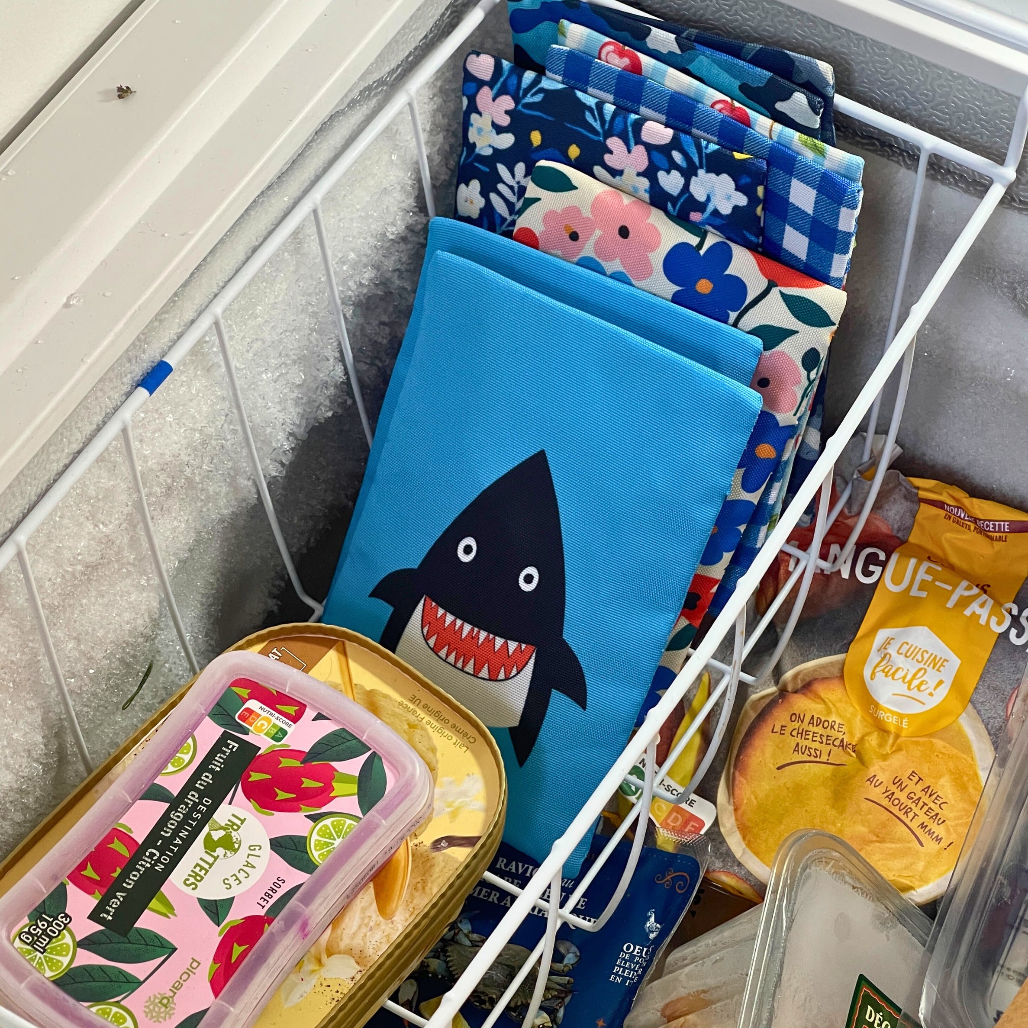 Yumbox Gel Ice Packs/Koelelementen - Set van 2 stuks - 18x10x0,6cm - Ruimte & Eenhoorns