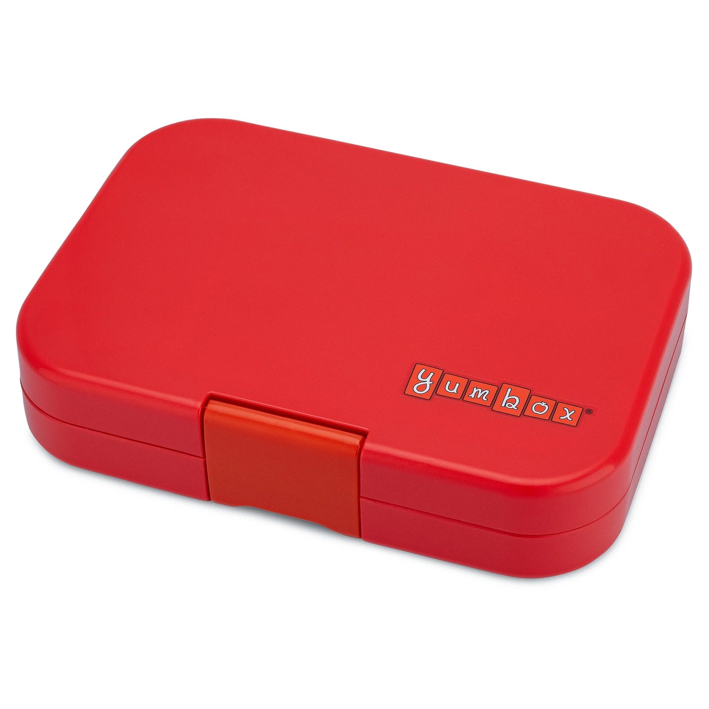 Yumbox Panino Bentobox 4 vakken - 22x15x5cm - Roar Red/Race Cars Tray