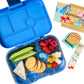 Yumbox Original Bentobox 6 vakken - 22x15x5cm - Surf Blue/Race Cars Tray