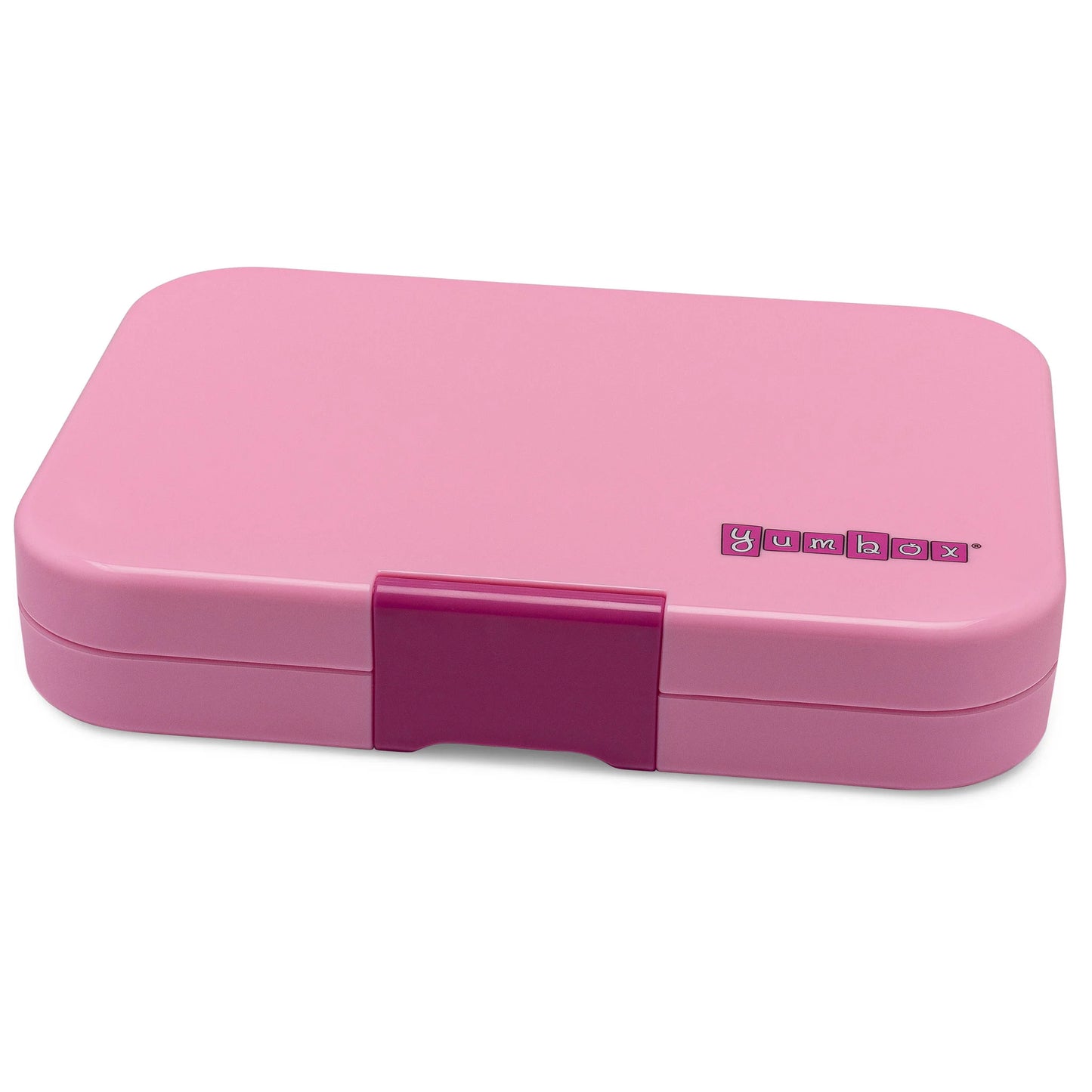 Yumbox Tapas XL Bentobox 4 vakken - 24x17,5x4,5cm - Capri Pink/Rainbow Tray