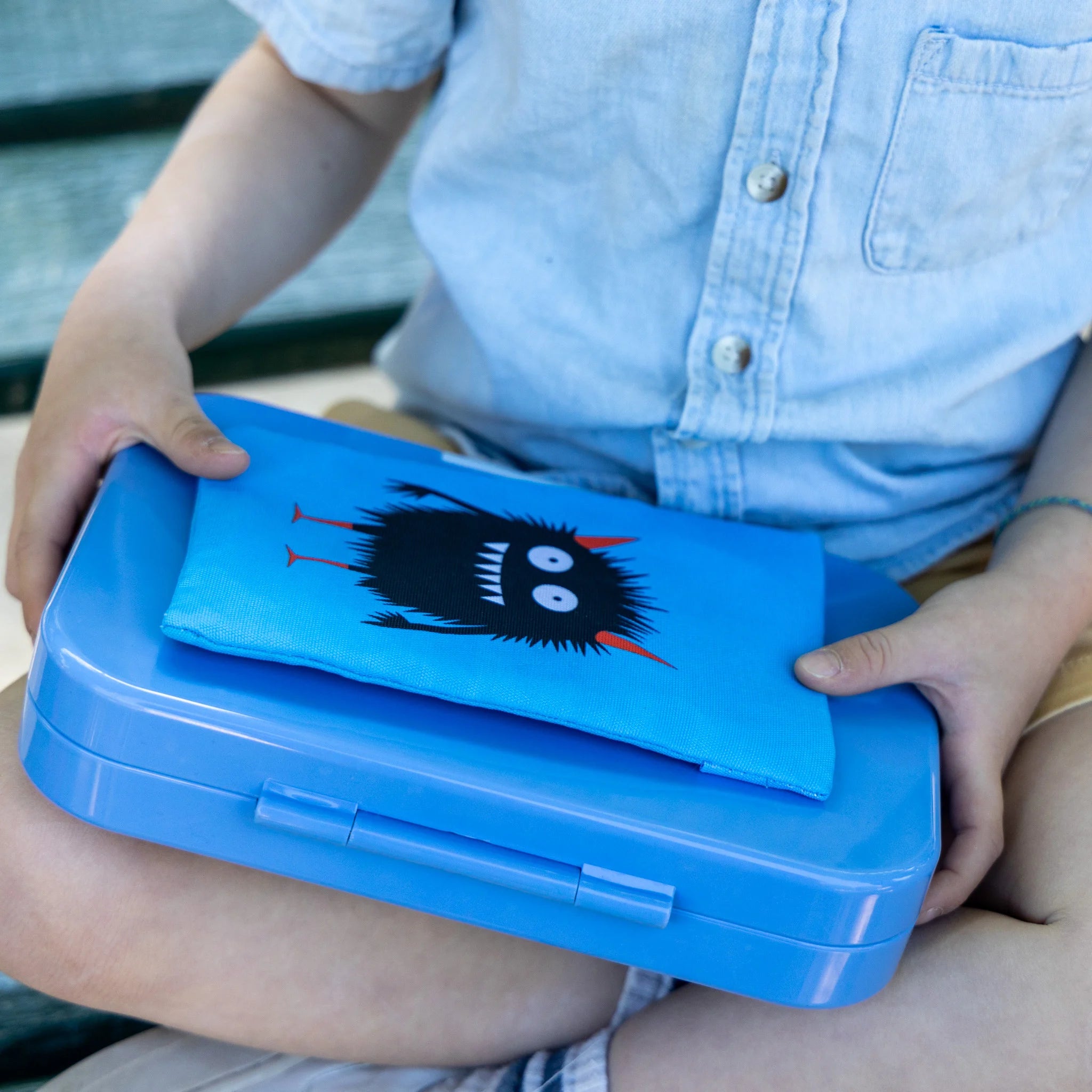 Yumbox Gel Ice Packs/Koelelementen - Set van 2 stuks - 18x10x0,6cm - Monster & Haai