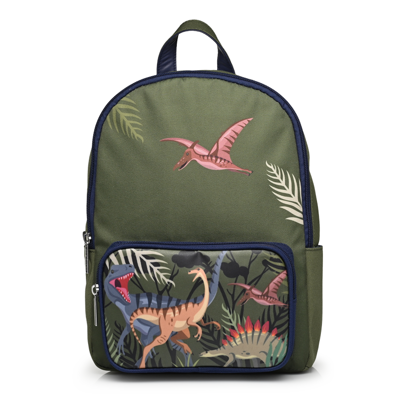 Caramel &amp; Cie Sac à dos pour tout-petits Jurassic Small - Vert