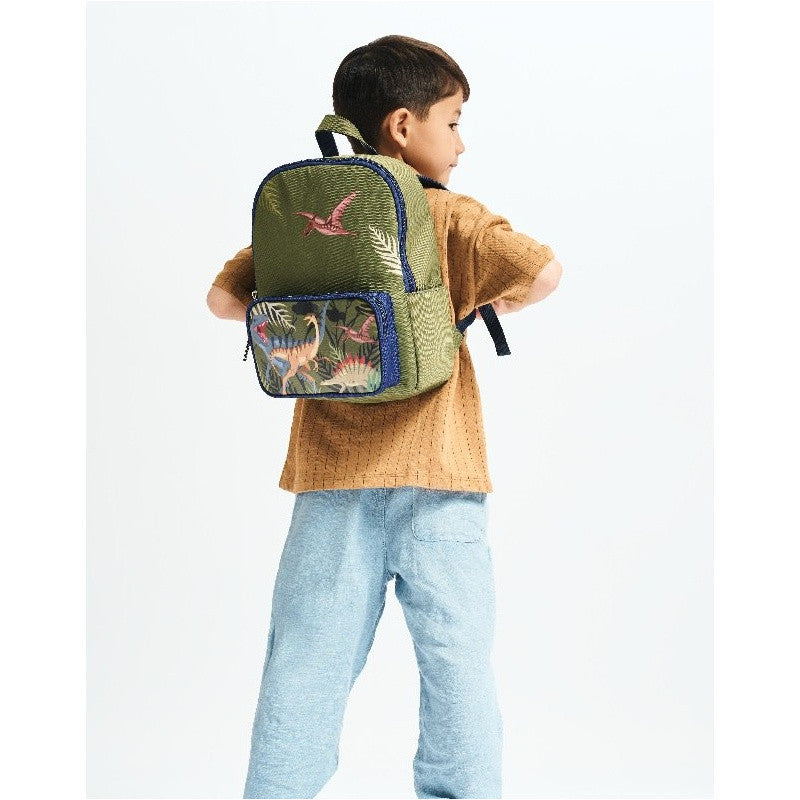 Caramel &amp; Cie Sac à dos pour tout-petits Jurassic Small - Vert