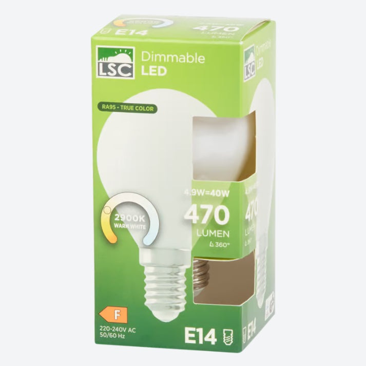 LSC Led économe en énergie E27-7W-600 LUMEN - 3 PACK 