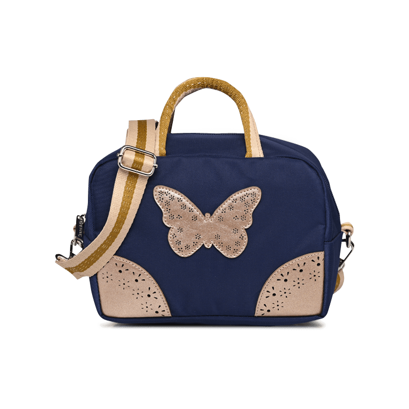 Caramel & Cie Lunchtas Butterfly - Navy