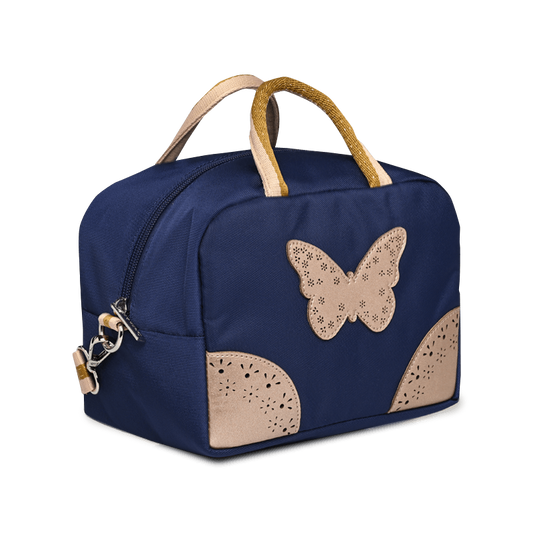 Caramel & Cie Lunchtas Butterfly - Navy