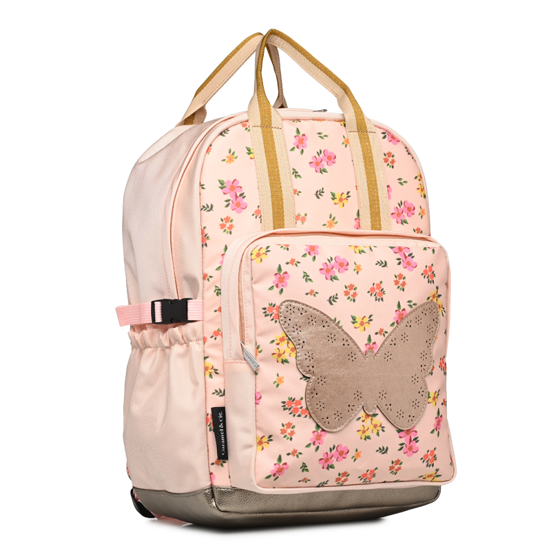 Caramel & Cie Rugzak Liberty Butterfly Medium - Roze