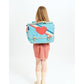 Caramel & Cie Boekentas/Schooltas Rainbow Love Medium - Blauw