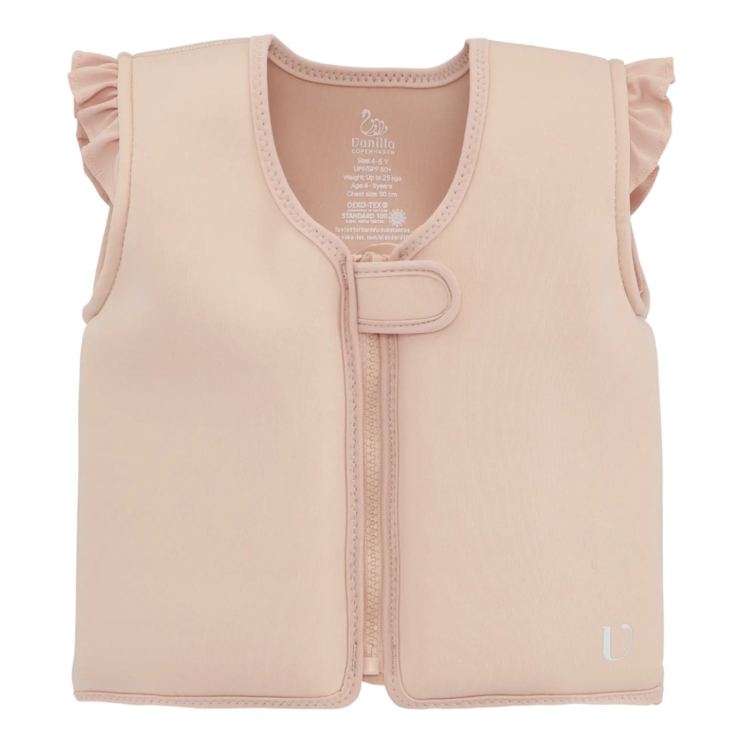 Vanilla Copenhagen Gilet de sauvetage/gilet de flottaison en néoprène – Rose anglaise 