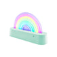 Lalarma Nachtlampje Dancing Rainbow - 18x11x4cm - Mint