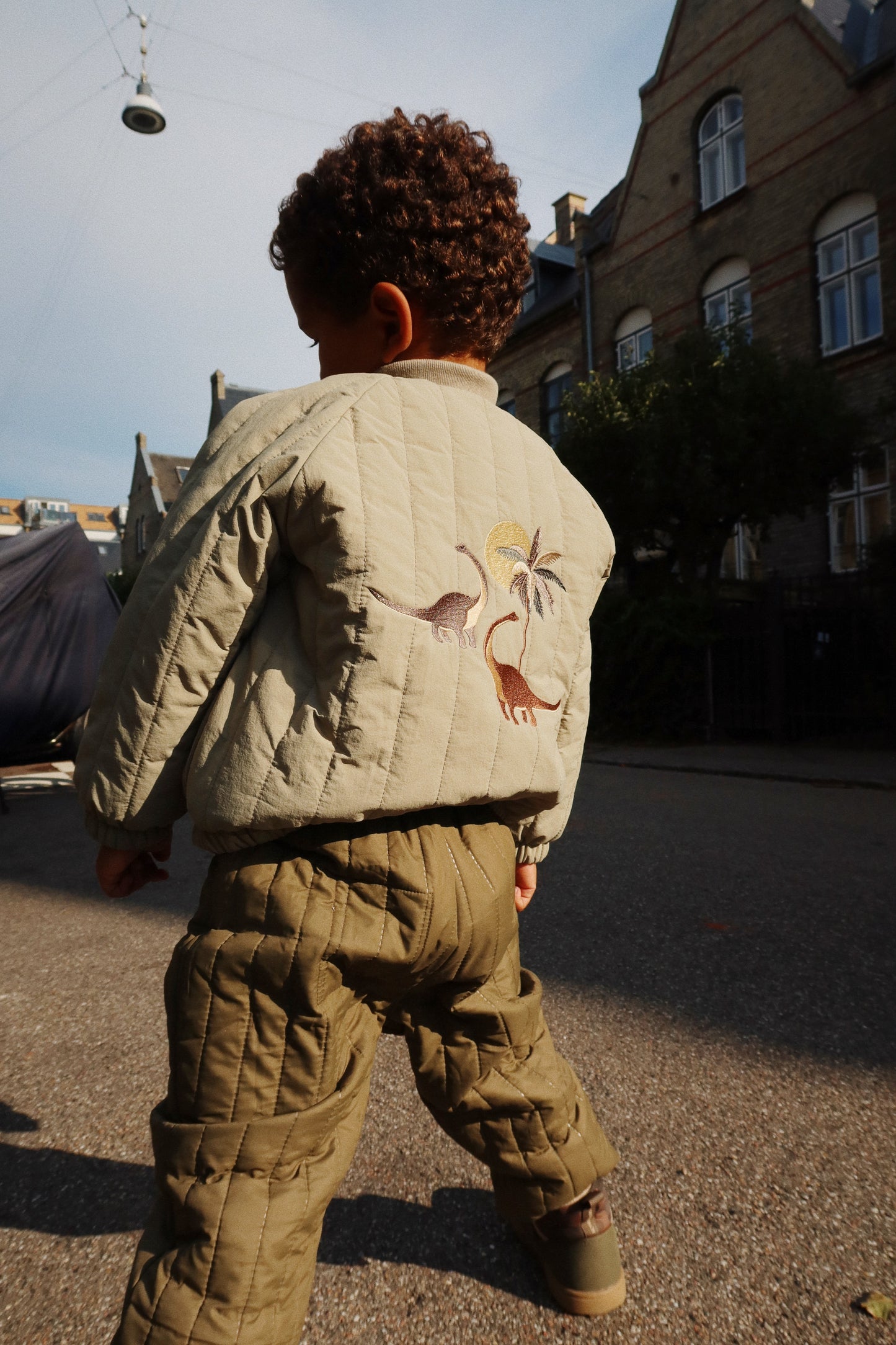 Konges Sløjd Juno Veste thermique/Bomber avec paillettes - Toscane