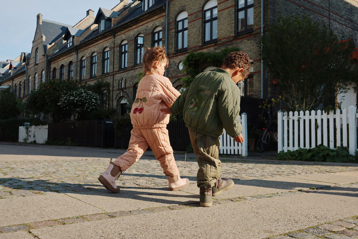 Konges Sløjd Juno Veste thermique/Bomber avec paillettes - Toscane