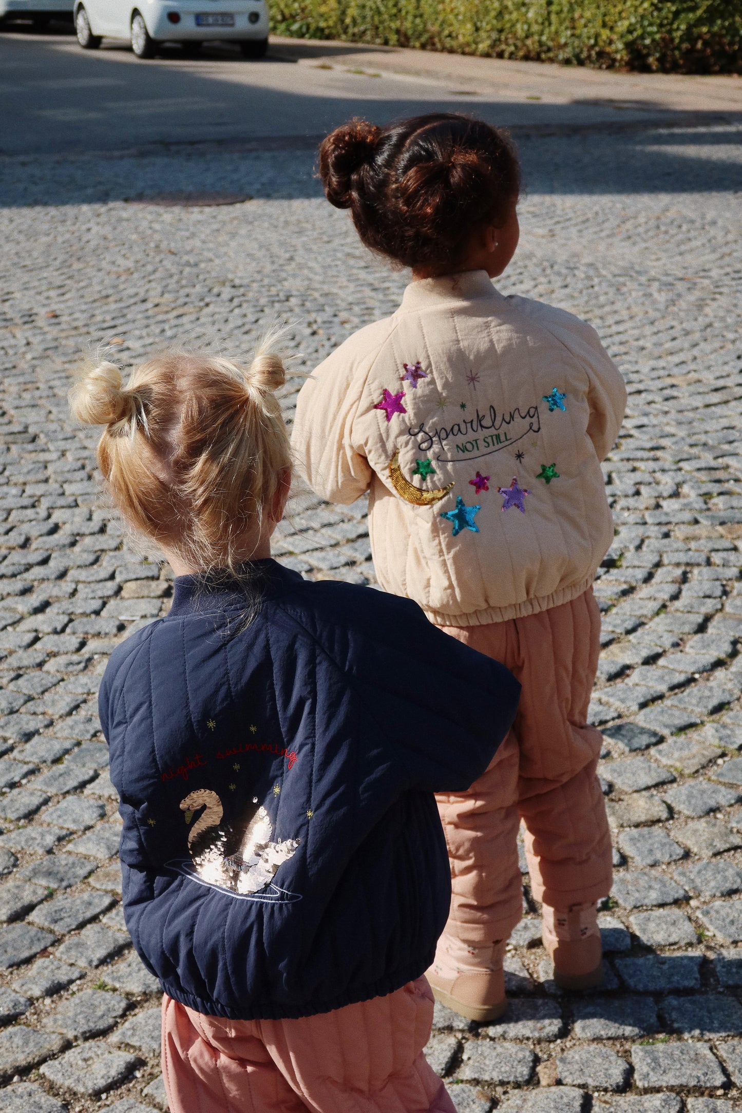 Konges Sløjd Juno Veste thermique/Bomber avec paillettes - Toscane