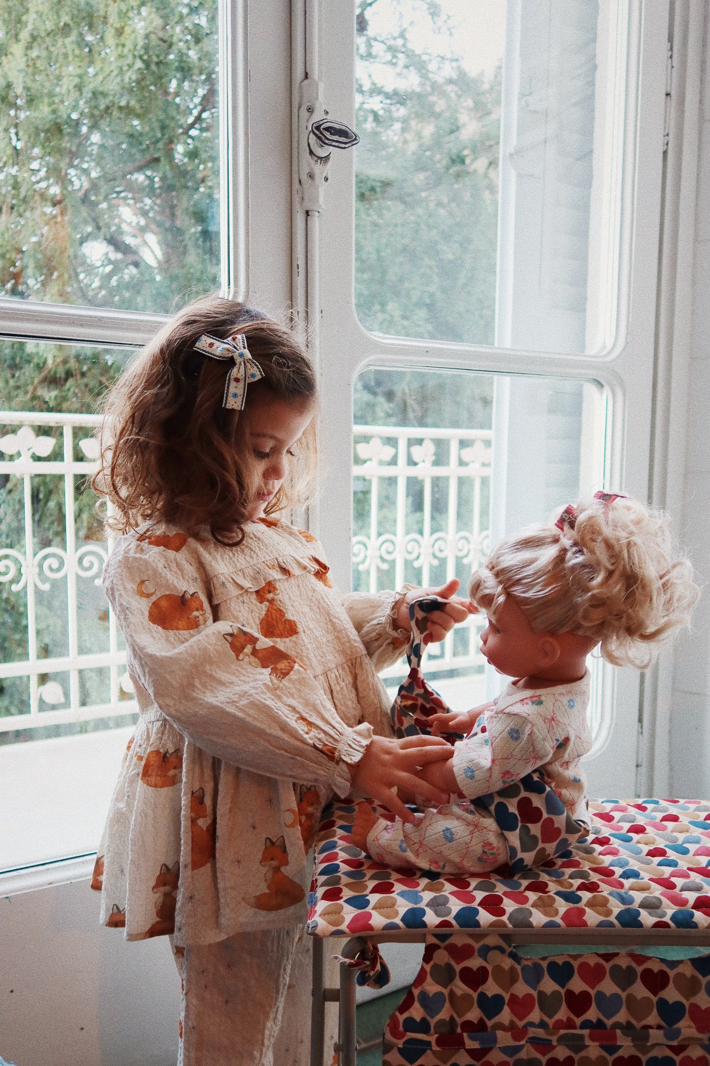 Konges Sløjd Doll Changing Table - Verzorgingstafel voor pop - Coeur Bisous