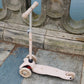 Konges Sløjd Balance bike with bell and wicker basket - Cherry