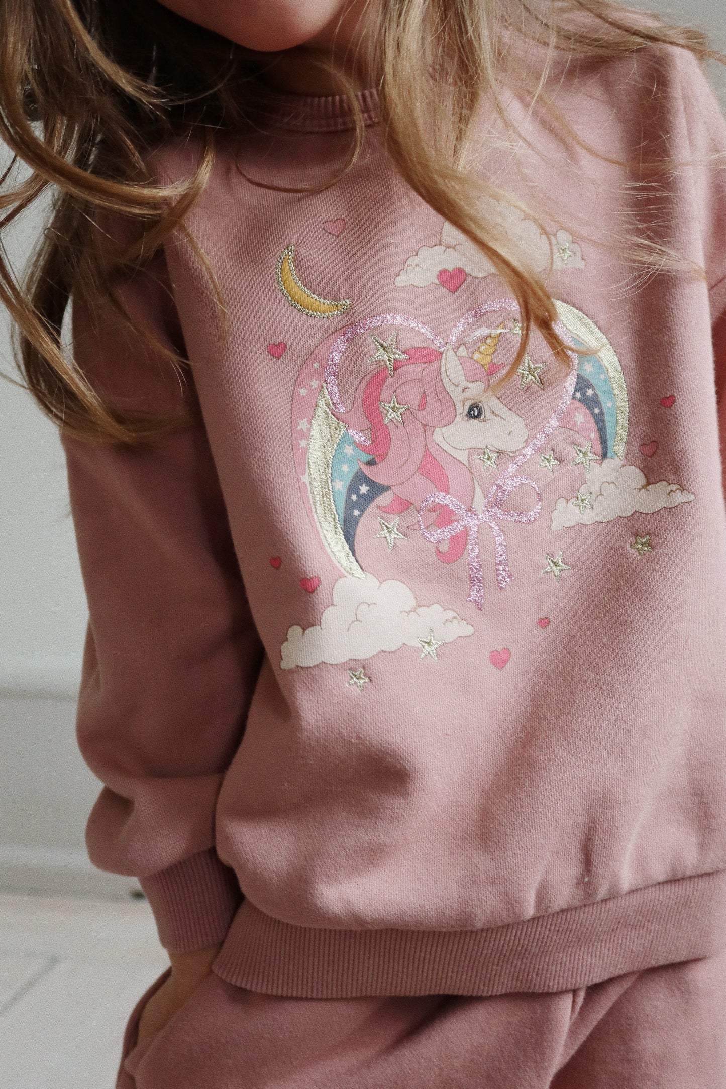 Konges Sløjd Lou Sweatshirt/Trui - Mahogany Rose