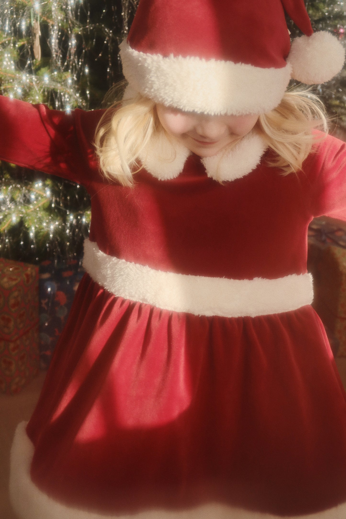 Robe de Noël Konges Sløjd pour enfant - Jolly Red